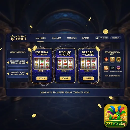 Experimente promoções emocionantes - 777br