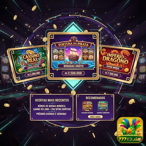 Promoções de jogos no cassino 777br, oferecendo diversas opções divertidas para os jogadores.