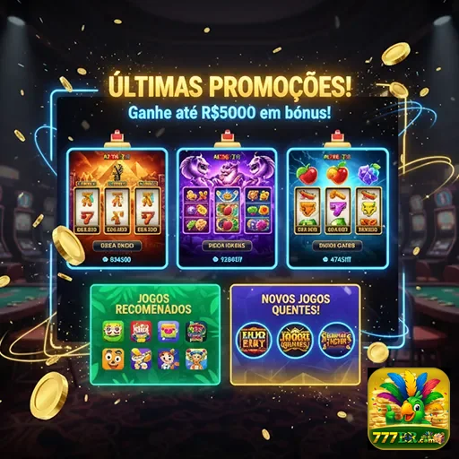 Últimas promoções e bônus no 777br para jogadores em busca de grandes oportunidades.